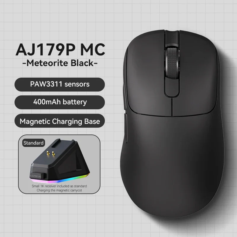 Gaming Mouse Magnetic Charging Ergonomic Lightweight Wireless - Image 15