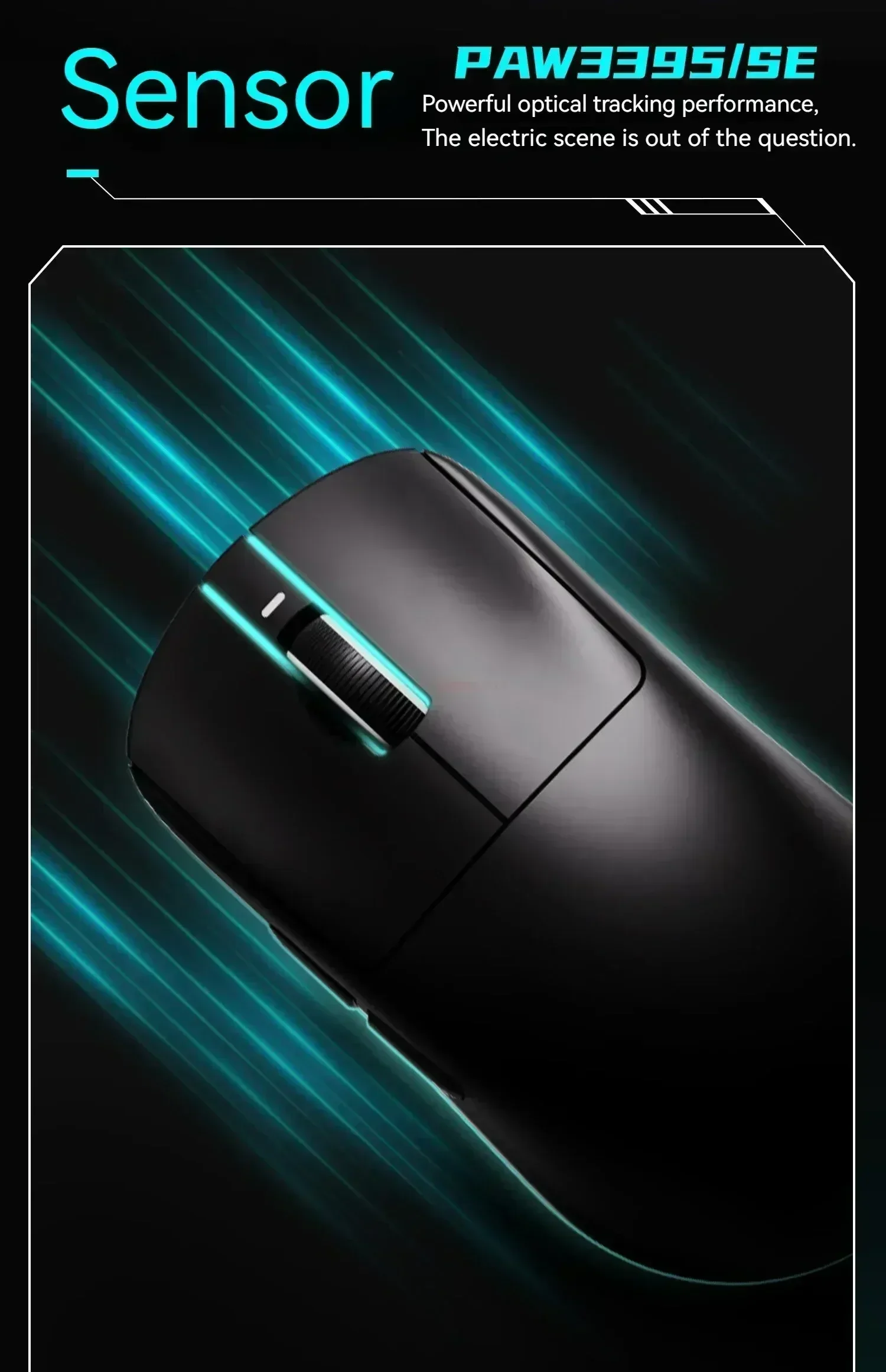 Gaming Mouse Wireless Lightweight Ambidextrous 26000 DPI - Image 15