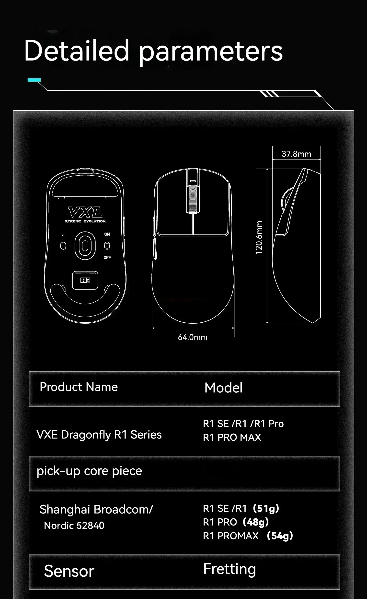 Gaming Mouse Wireless Lightweight Ambidextrous 26000 DPI - Image 22