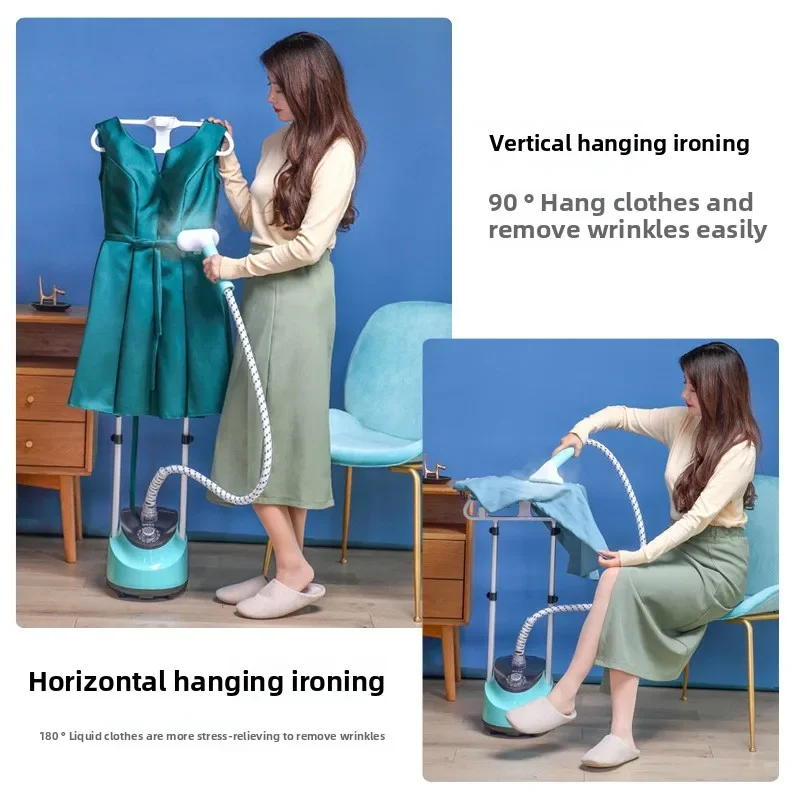 Garment Steamer Dual Rod Standing Upright Ironing System Fall 2025 1.8L Water Tank Fast Heating 2000W - Image 2