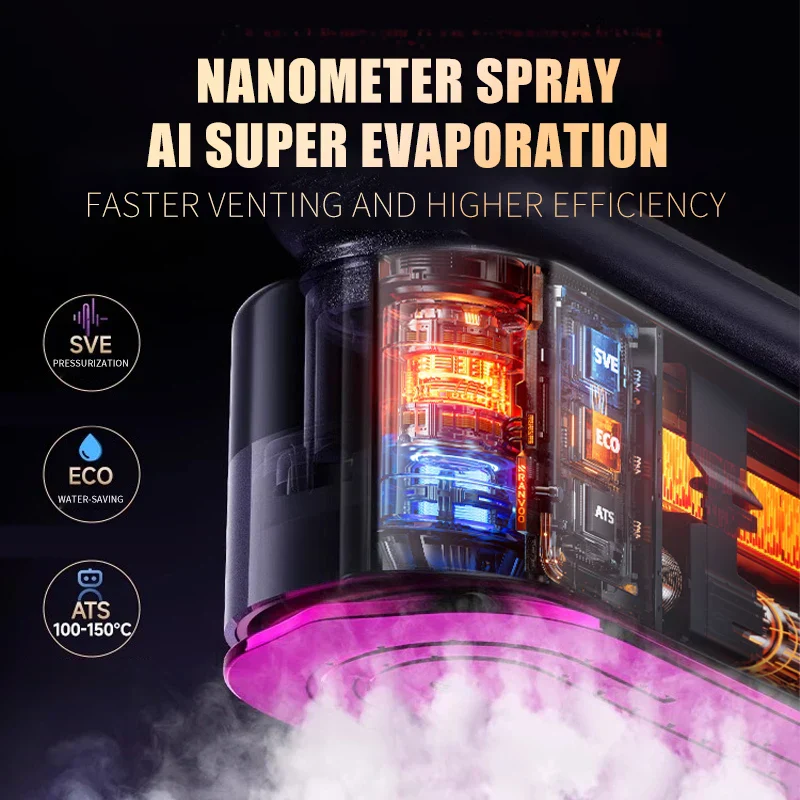 Garment Steamer Portable Mini Handheld 5 In 1 Fast Heating Clothes Press For Travel And Home Use Back To School 2025 - Image 3