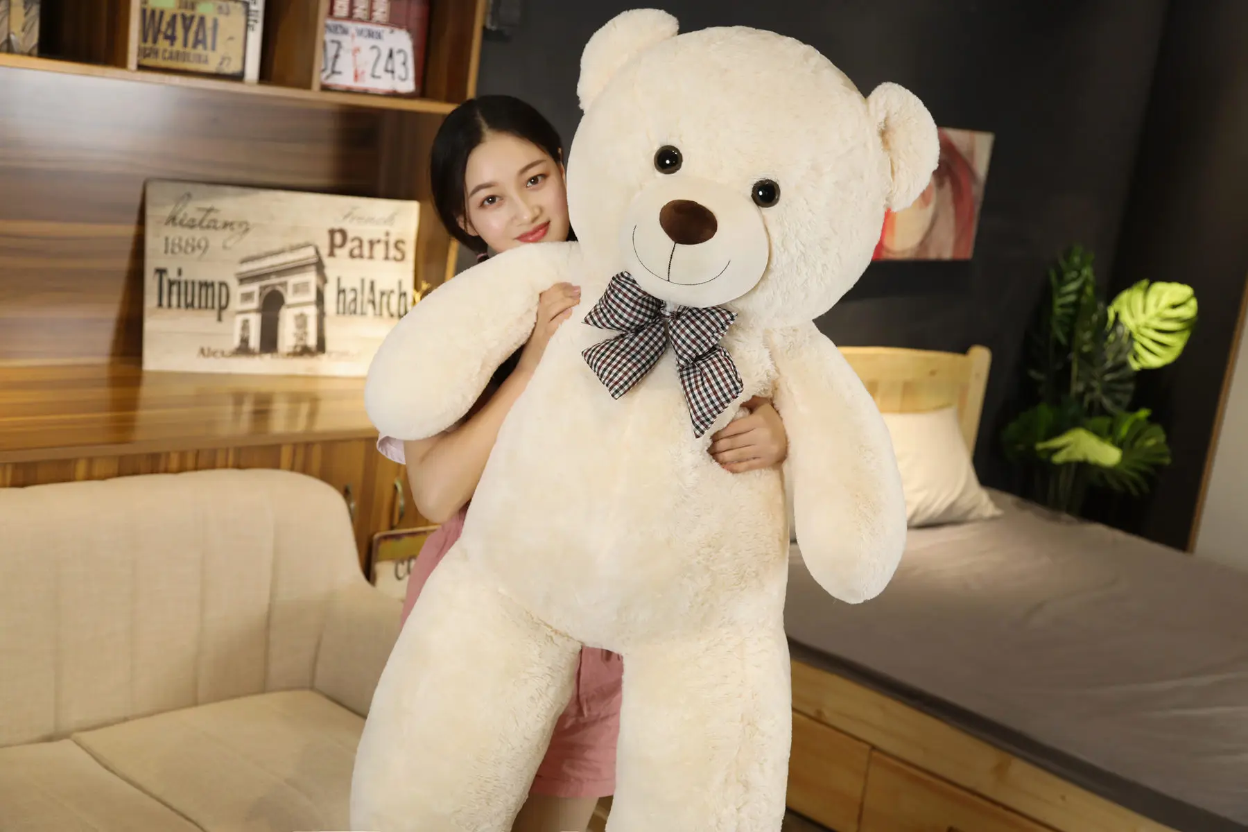 Giant 105cm Soft Teddy Bear Hugging Pillow Children Gift - Image 13