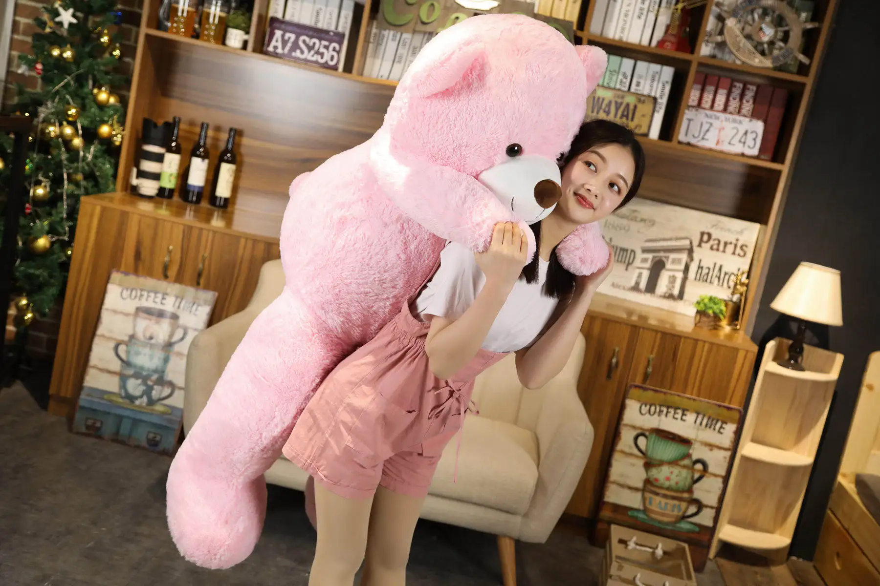 Giant 105cm Soft Teddy Bear Hugging Pillow Children Gift - Image 15