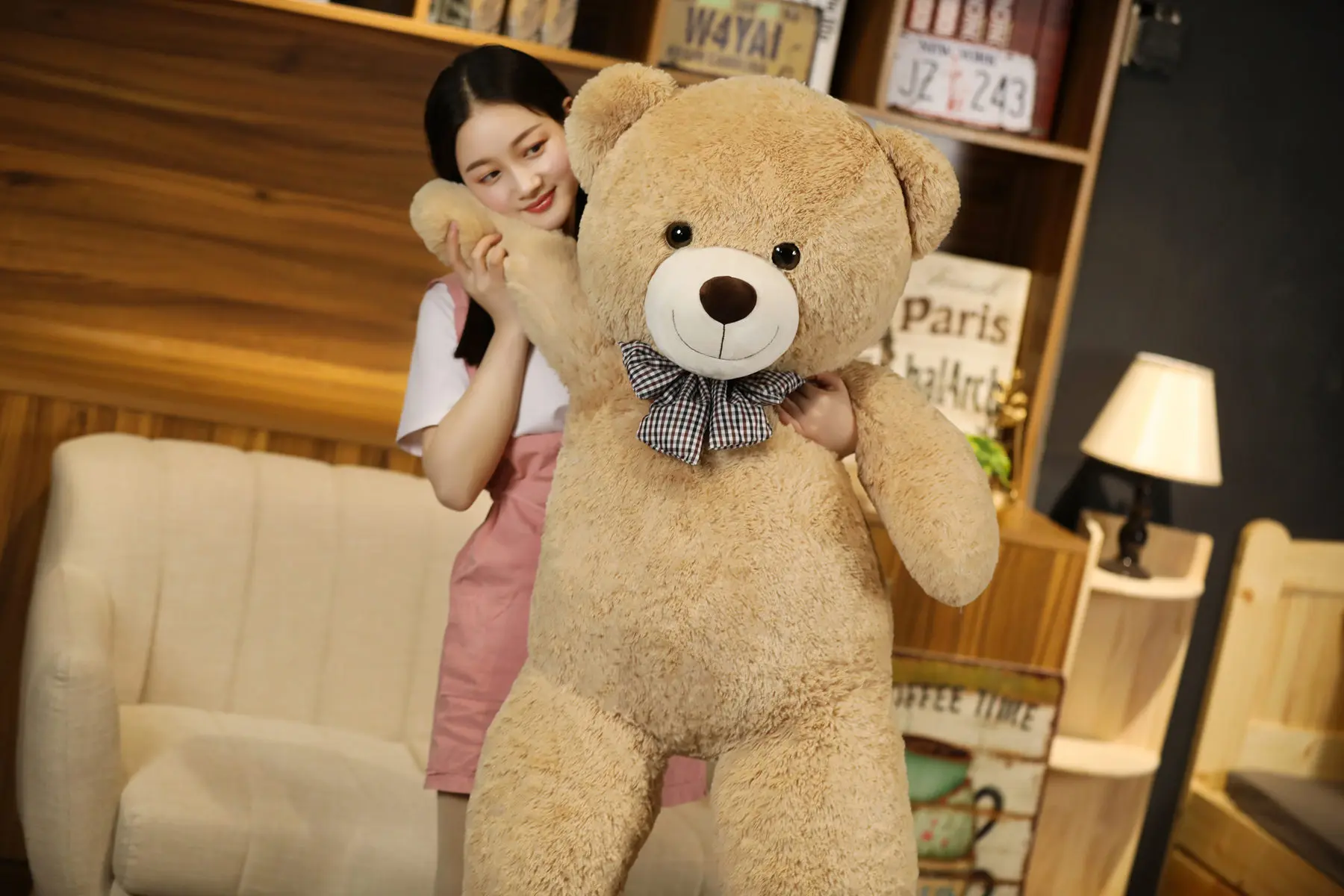 Giant 105cm Soft Teddy Bear Hugging Pillow Children Gift - Image 8