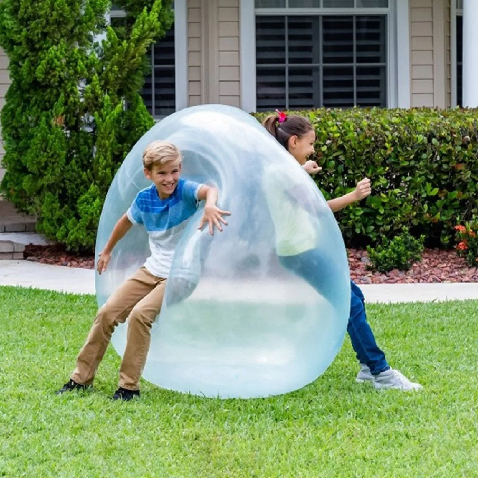 Giant Inflatable Jelly Balloon Ball - Interactive Outdoor Toy for Kids, Perfect for Pool Parties