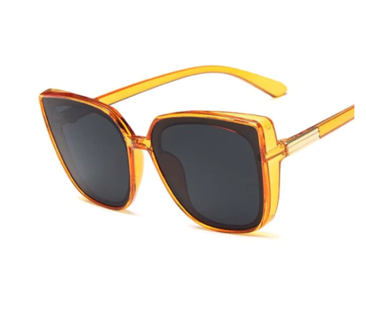 Glamorous women’s cat-eye sunglasses – vintage design, plastic, for summer 2025 - Image 4