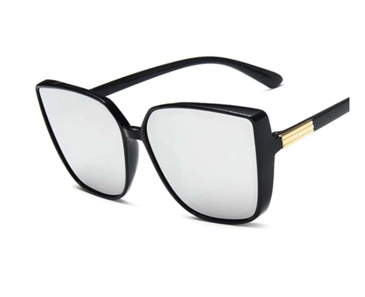 Glamorous women’s cat-eye sunglasses – vintage design, plastic, for summer 2025 - Image 6
