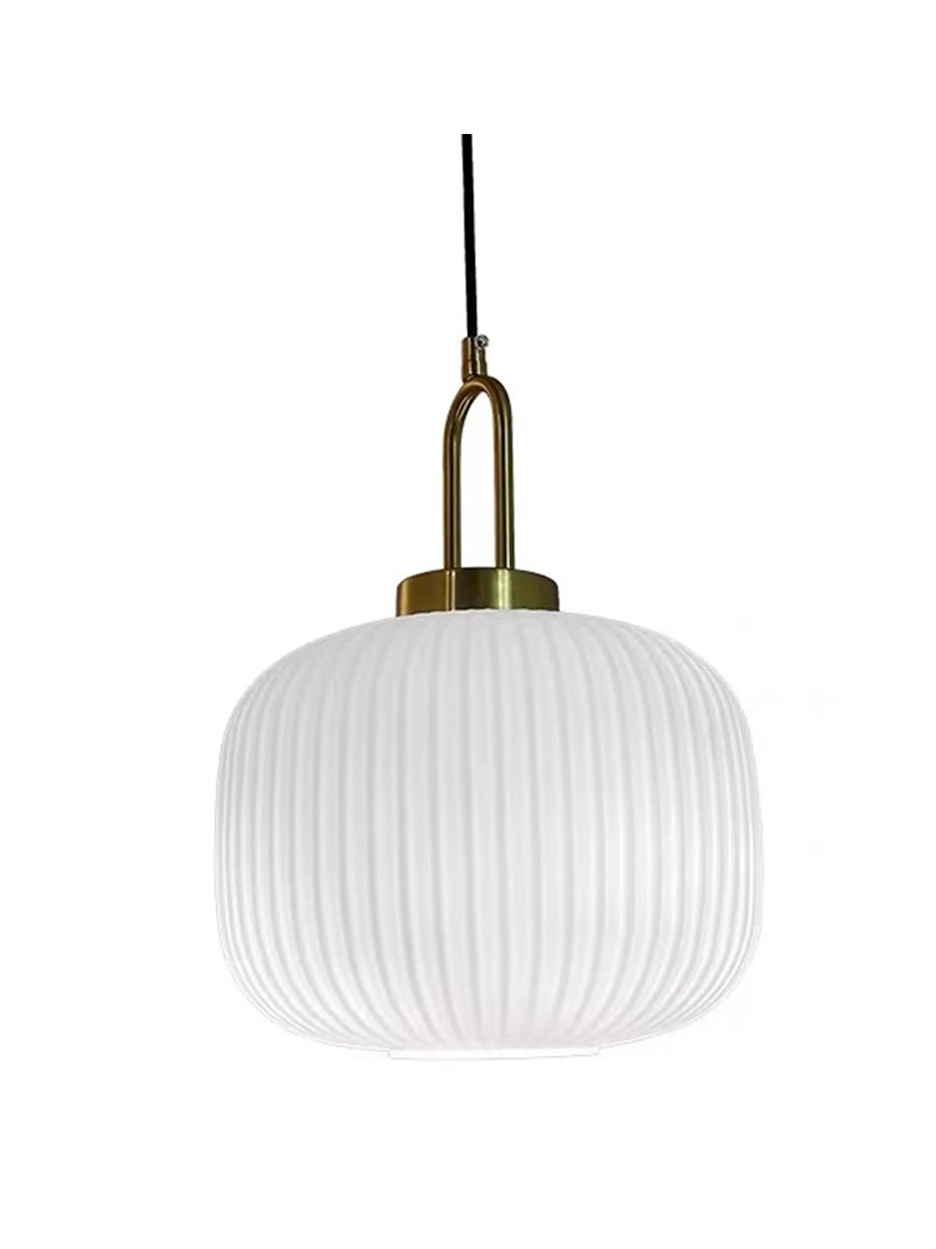 Japandi Glass Pendant Light Japanese Nordic Hanging Lamp Warm - Image 12