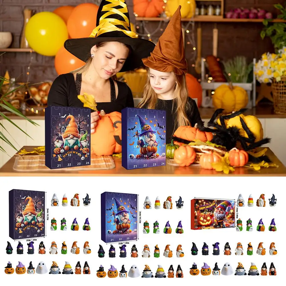 Gnome-Themed Halloween Countdown Calendar – 2025 Decor Edition