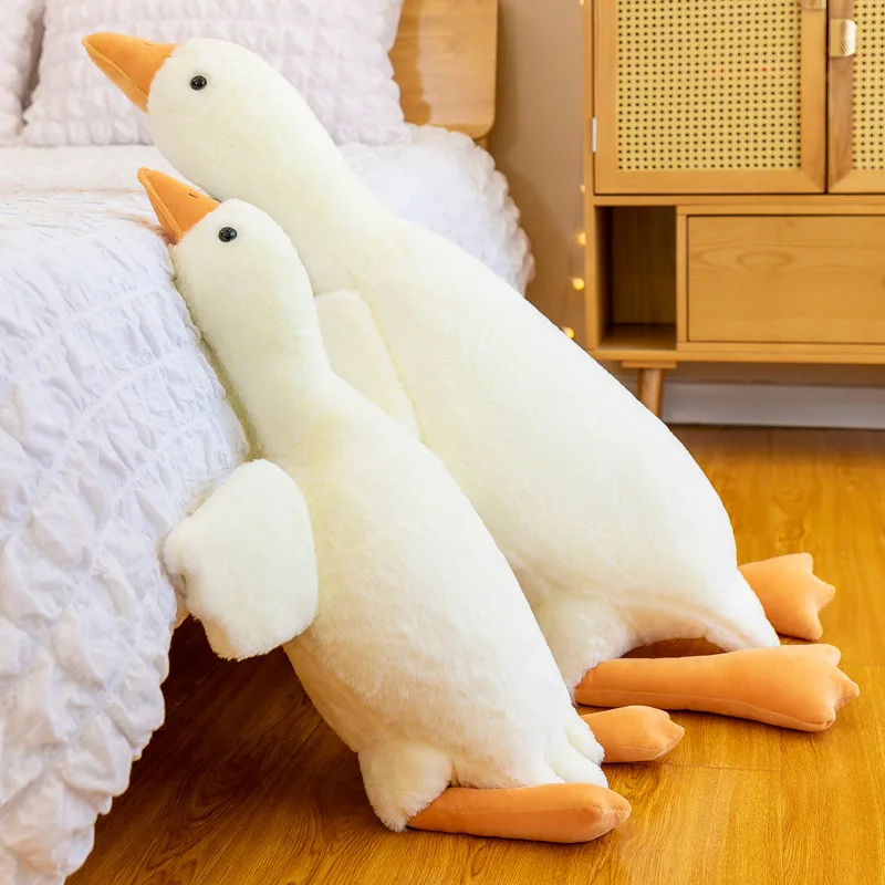 Goose Plush Pillow Soft Sleeping Cushion Holiday Gift 2026 Cozy Home Decor For Sofa Bed - Image 3