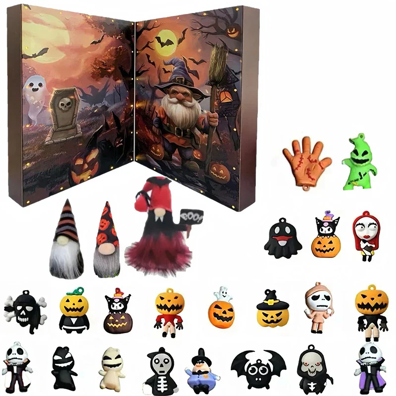 Halloween 24-Figure Gnome Countdown Calendar – 2025 Edition - Image 2