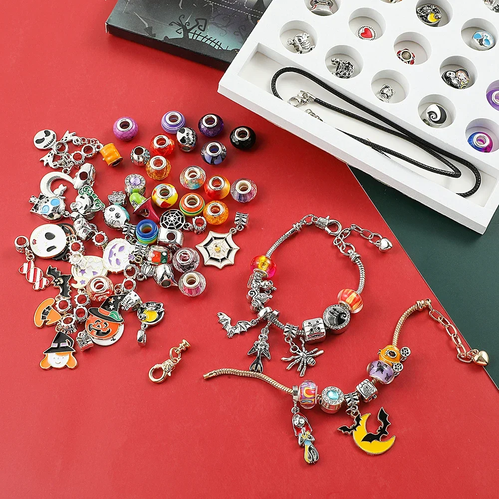 Halloween Blind Box Charm Bracelet Kit DIY Surprise - Image 6
