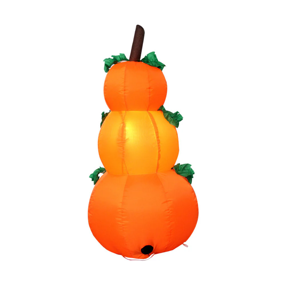 Inflatable Pumpkin Stack Halloween Decor 2025 Outdoor - Image 2