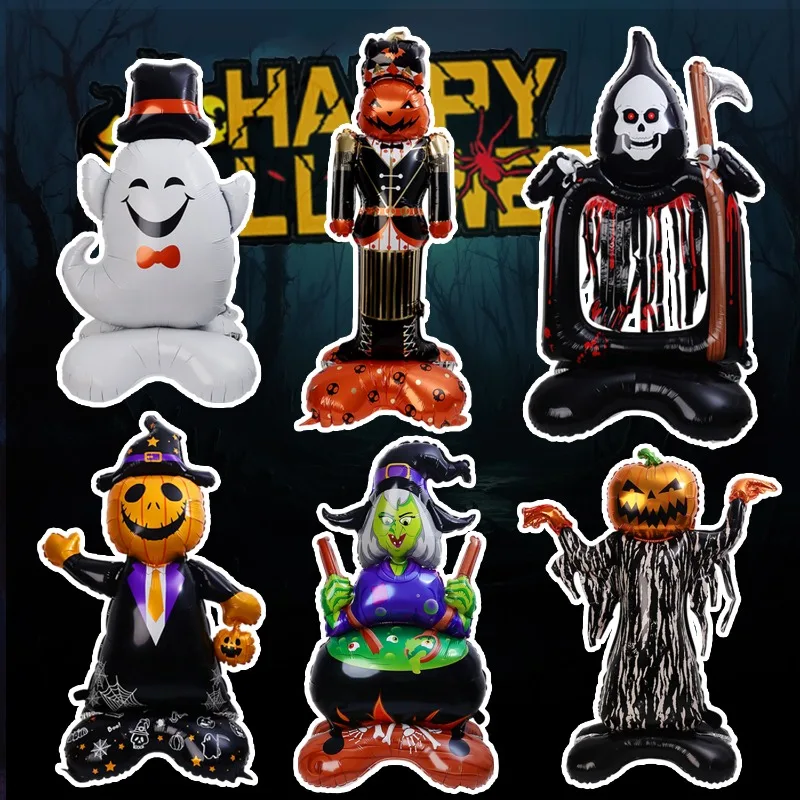 Halloween Balloons Giant Foil Standee Party Decor 2025 - Image 20