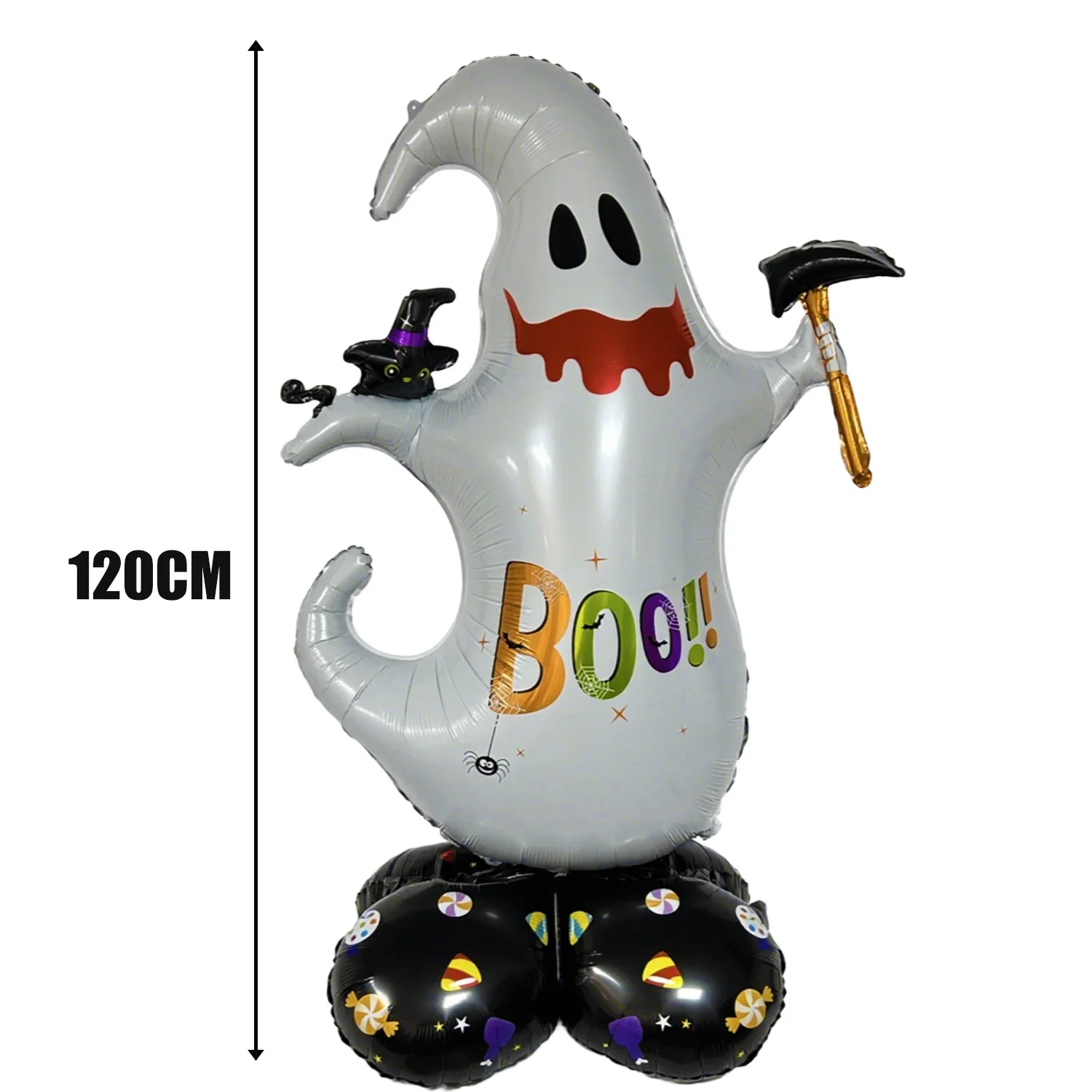 Halloween Balloons Giant Foil Standee Party Decor 2025 - Image 50