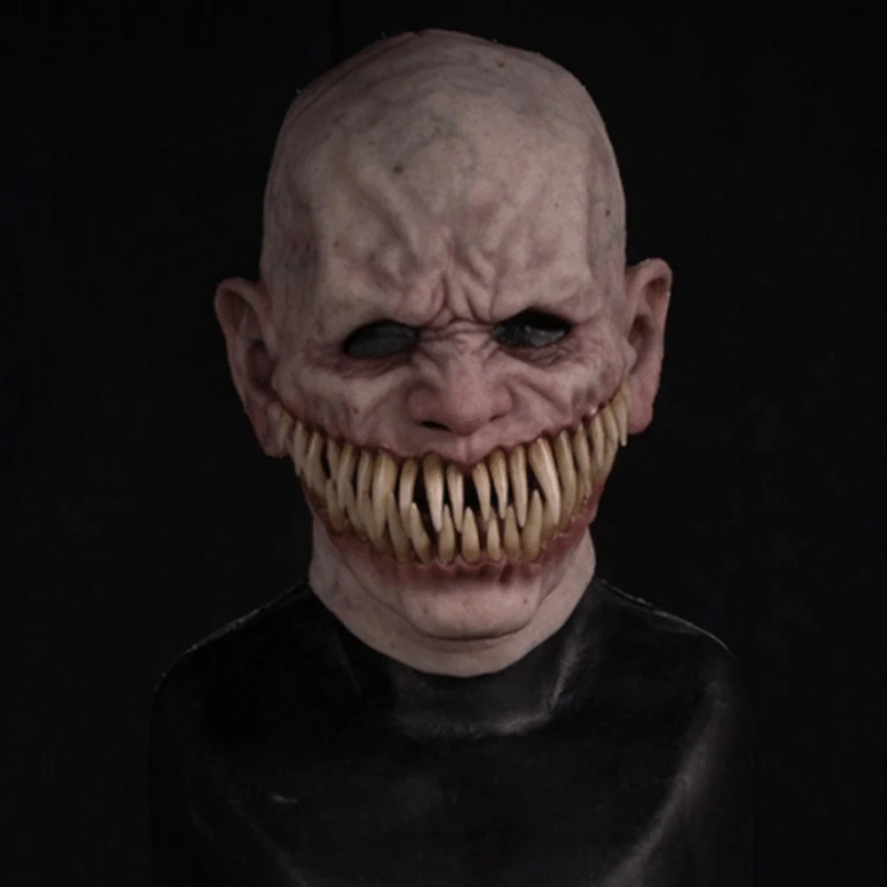 Halloween Mask Latex Full Face Balaclava Scary Prop 2025 - Image 4