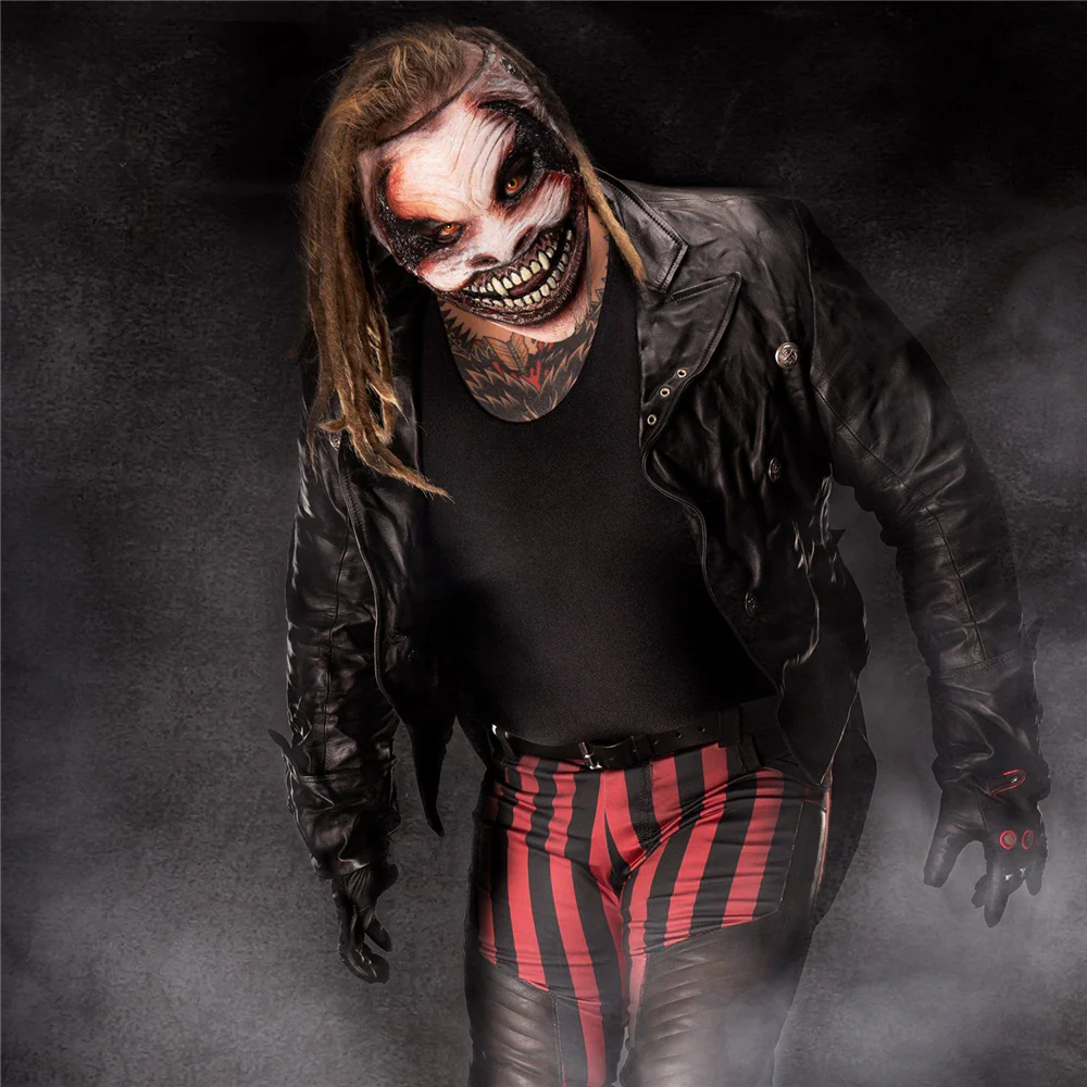 Half Face Bleeding Latex Mask Headgear Halloween 2025