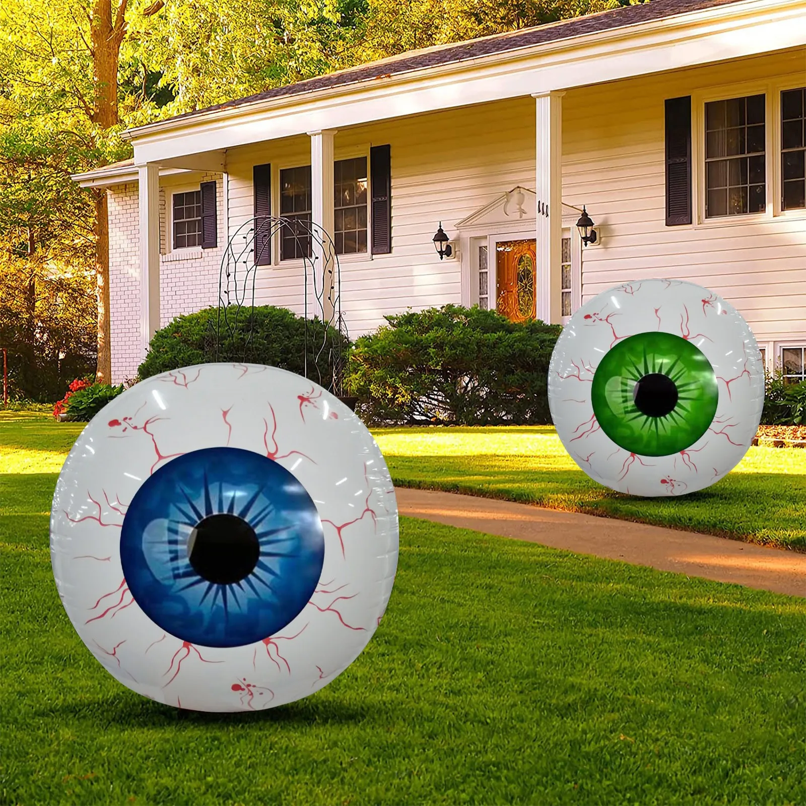 Halloween Inflatables Bloodshot Eyeball Yard Decor 2025 - Image 6