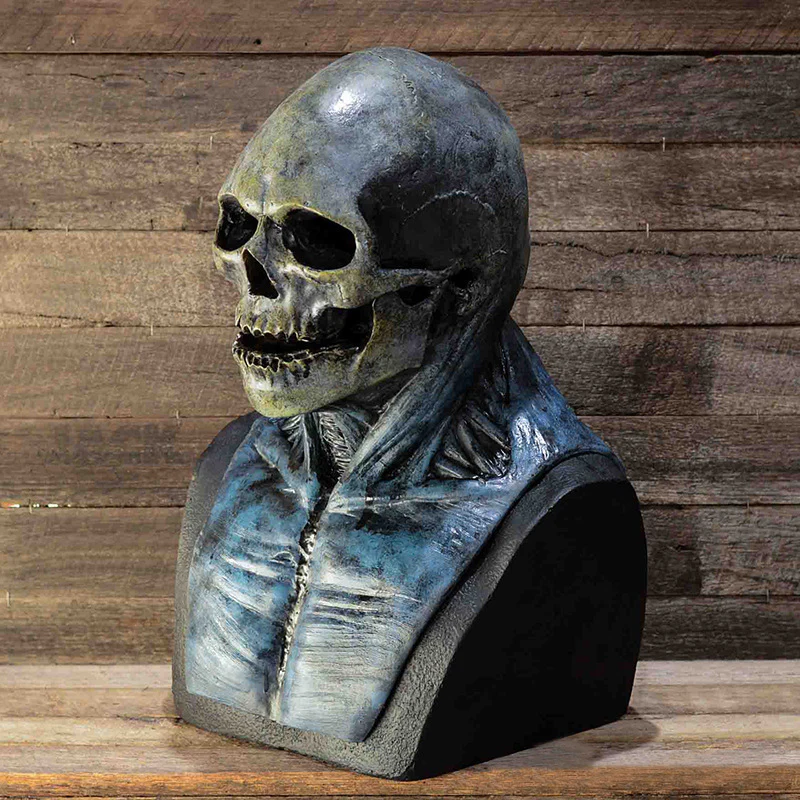 Bloody Latex Skull Mask Realistic Horror Halloween Prop - Image 6