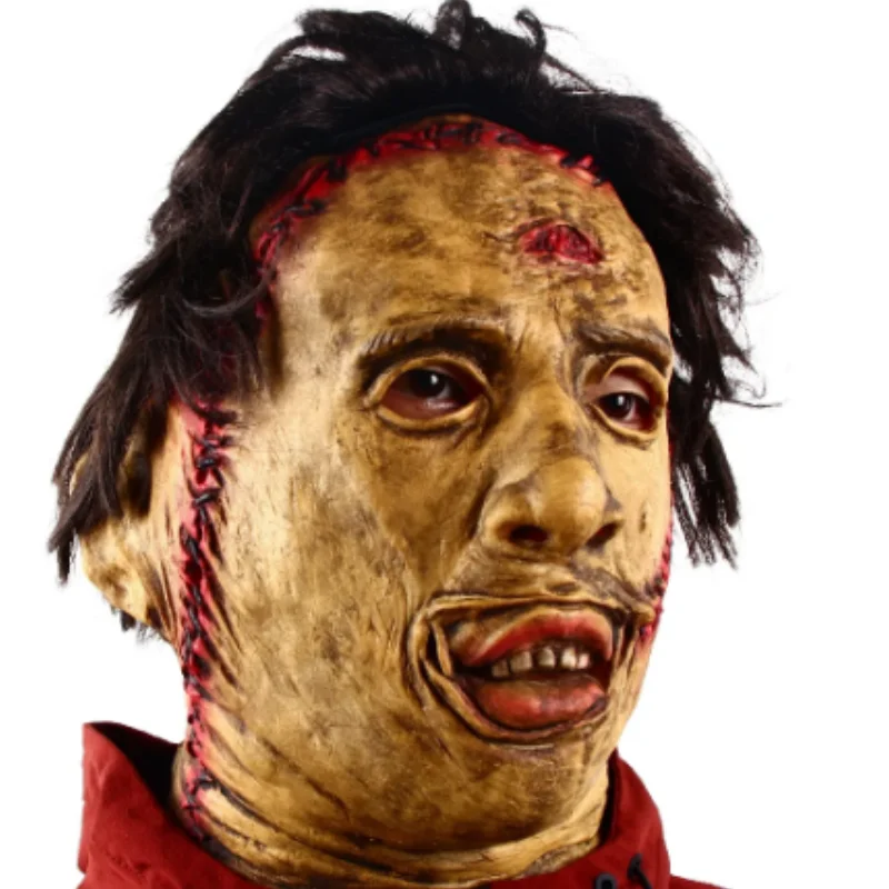 Halloween Mask Latex Chainsaw Horror Costume Mask Scary - Image 5