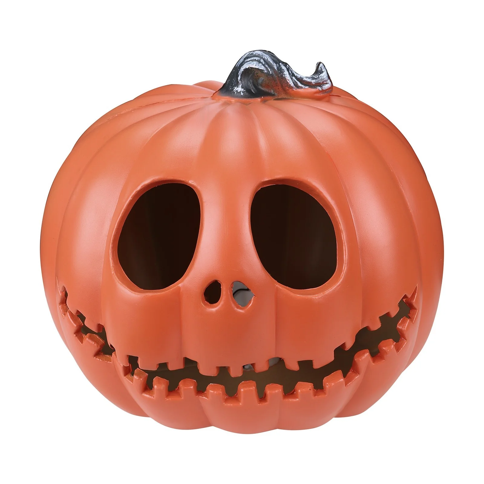 Halloween Pumpkin Lantern Plastic Blow Molded Decor - Image 4