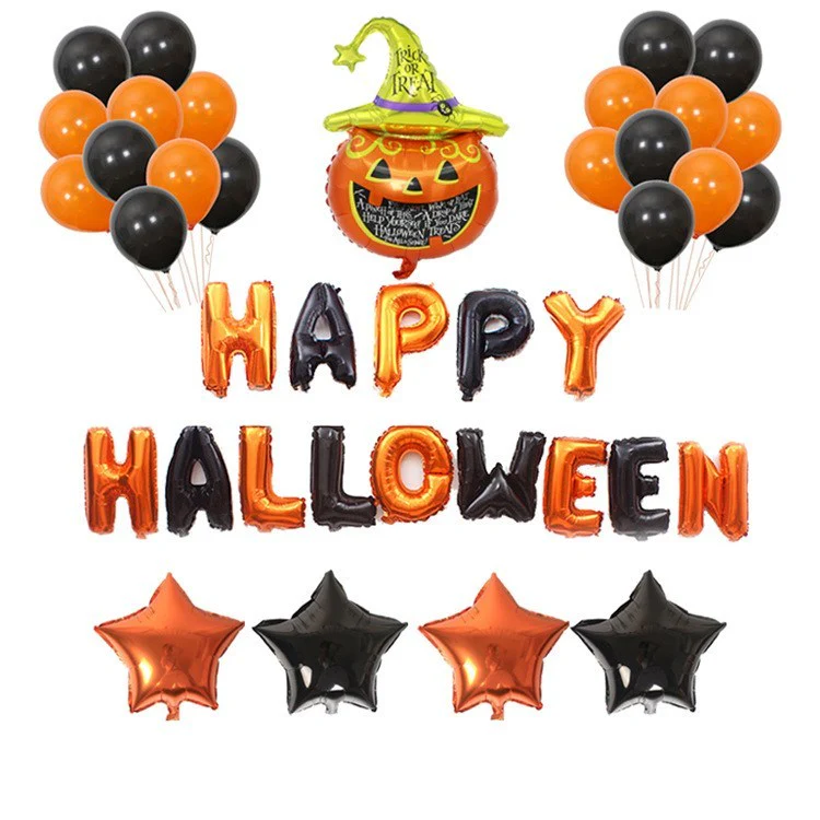 Halloween Balloons Party Kit With Banner And Props 2025 - Image 9
