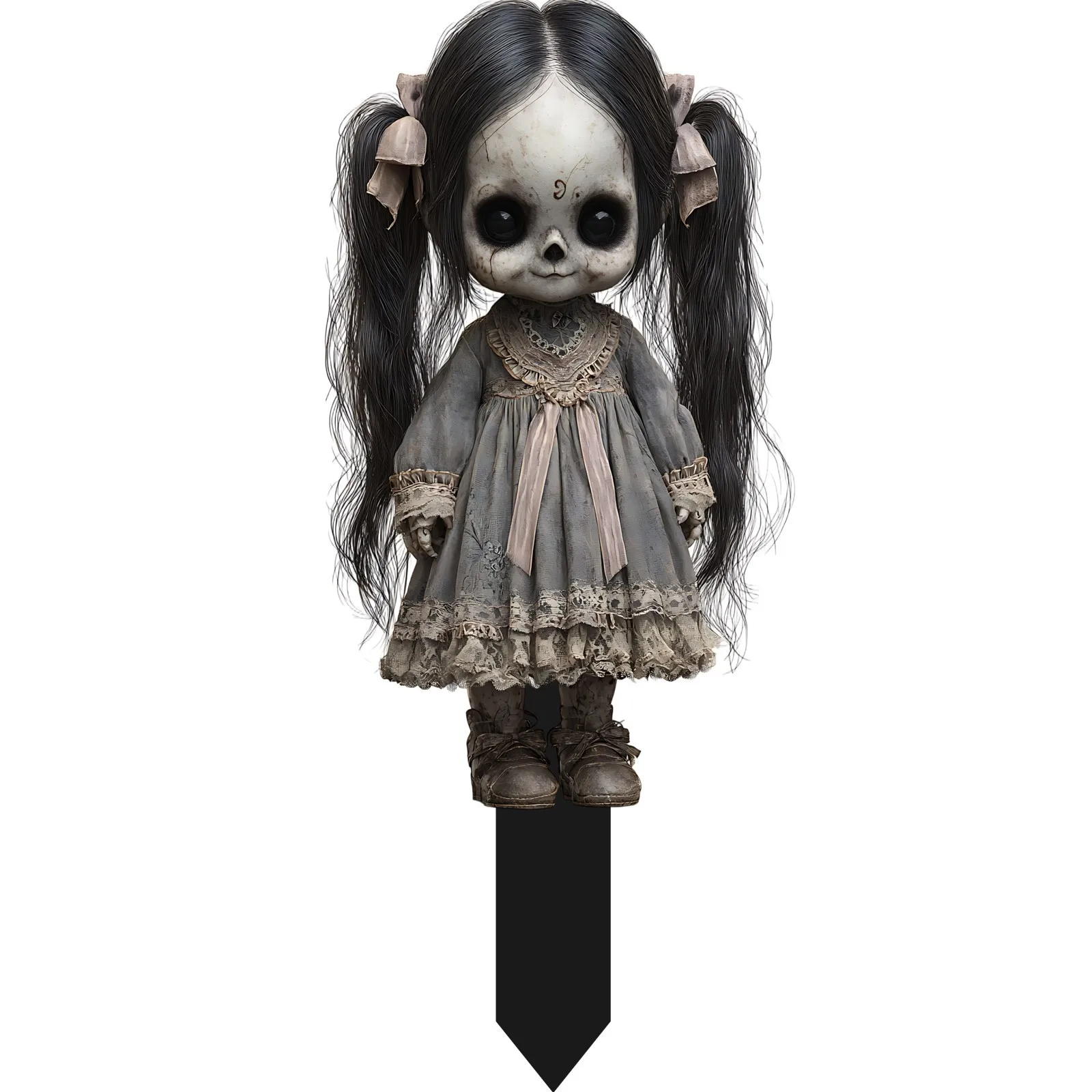 Halloween Yard Stakes Plastic Spooky Cartoon Garden Ornaments Fall 2025 Outdoor Courtyard Decor Easy Setup - Image 10