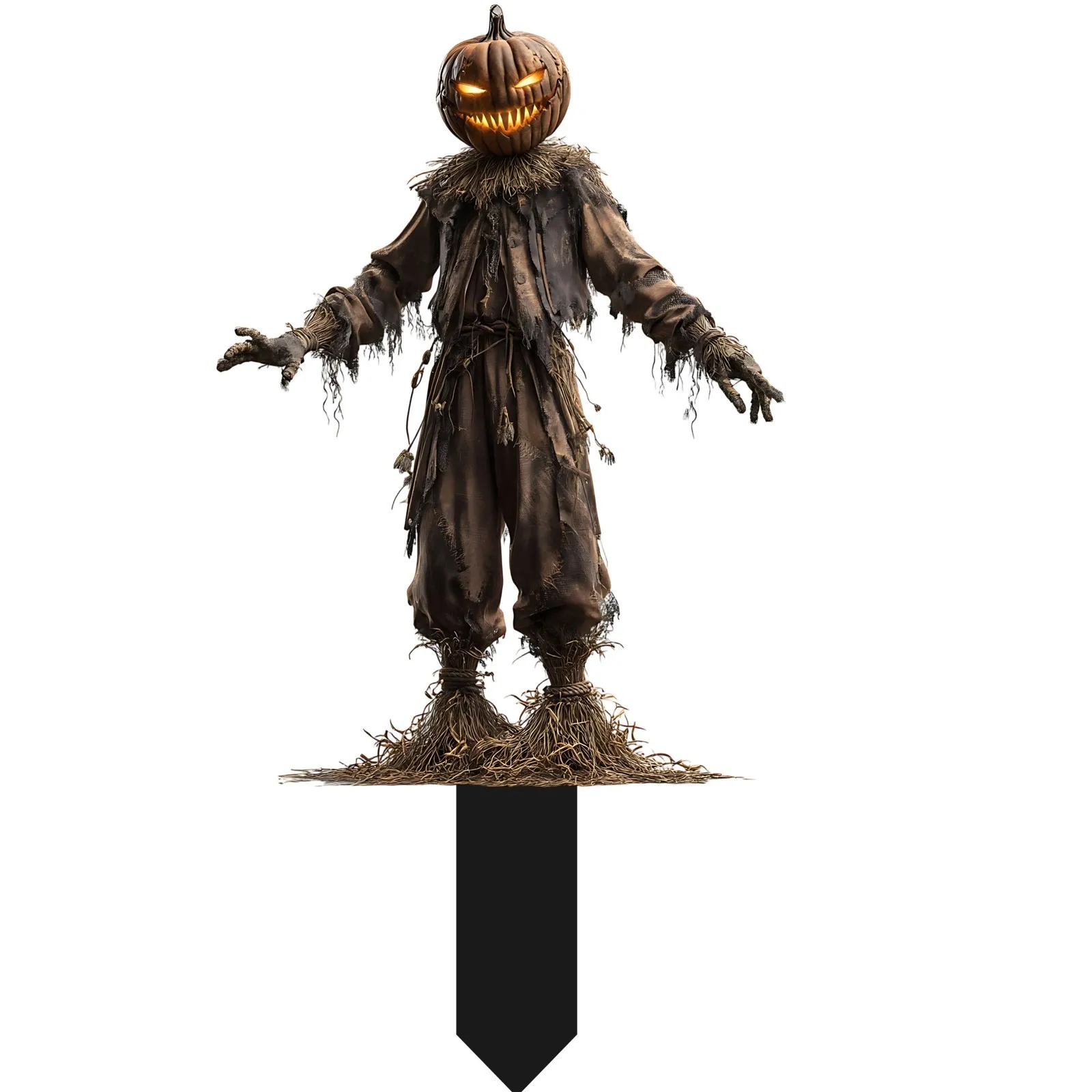 Halloween Yard Stakes Plastic Spooky Cartoon Garden Ornaments Fall 2025 Outdoor Courtyard Decor Easy Setup - Image 6
