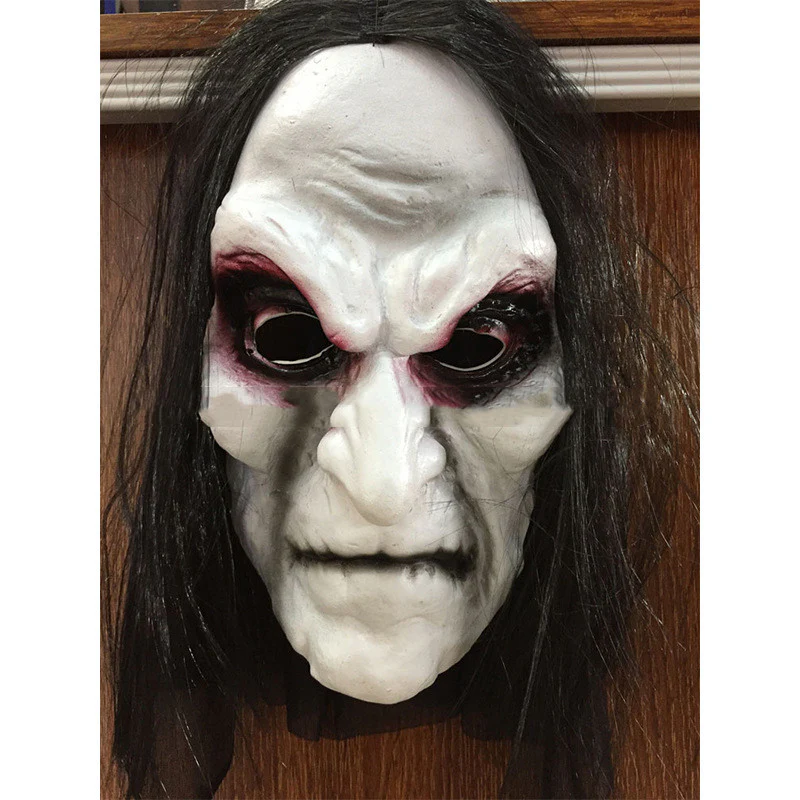 Halloween Mask One Size Rubber Zombie Ghost Scary 2025 - Image 6