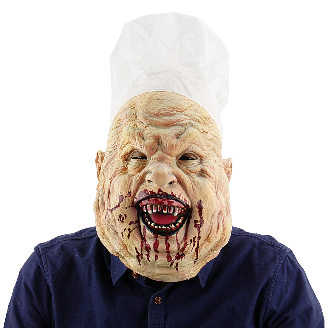 Halloween Zombie Mask Realistic Latex Cosplay Haunted - Image 10
