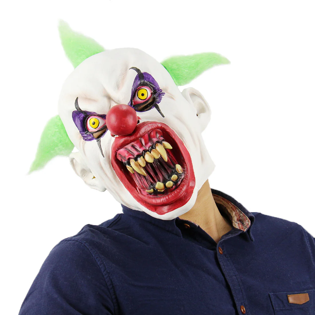 Halloween Zombie Mask Realistic Latex Cosplay Haunted - Image 11