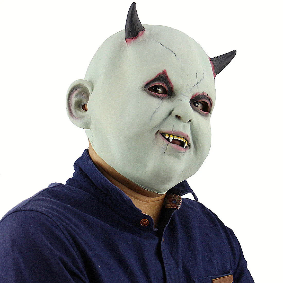 Halloween Zombie Mask Realistic Latex Cosplay Haunted - Image 15