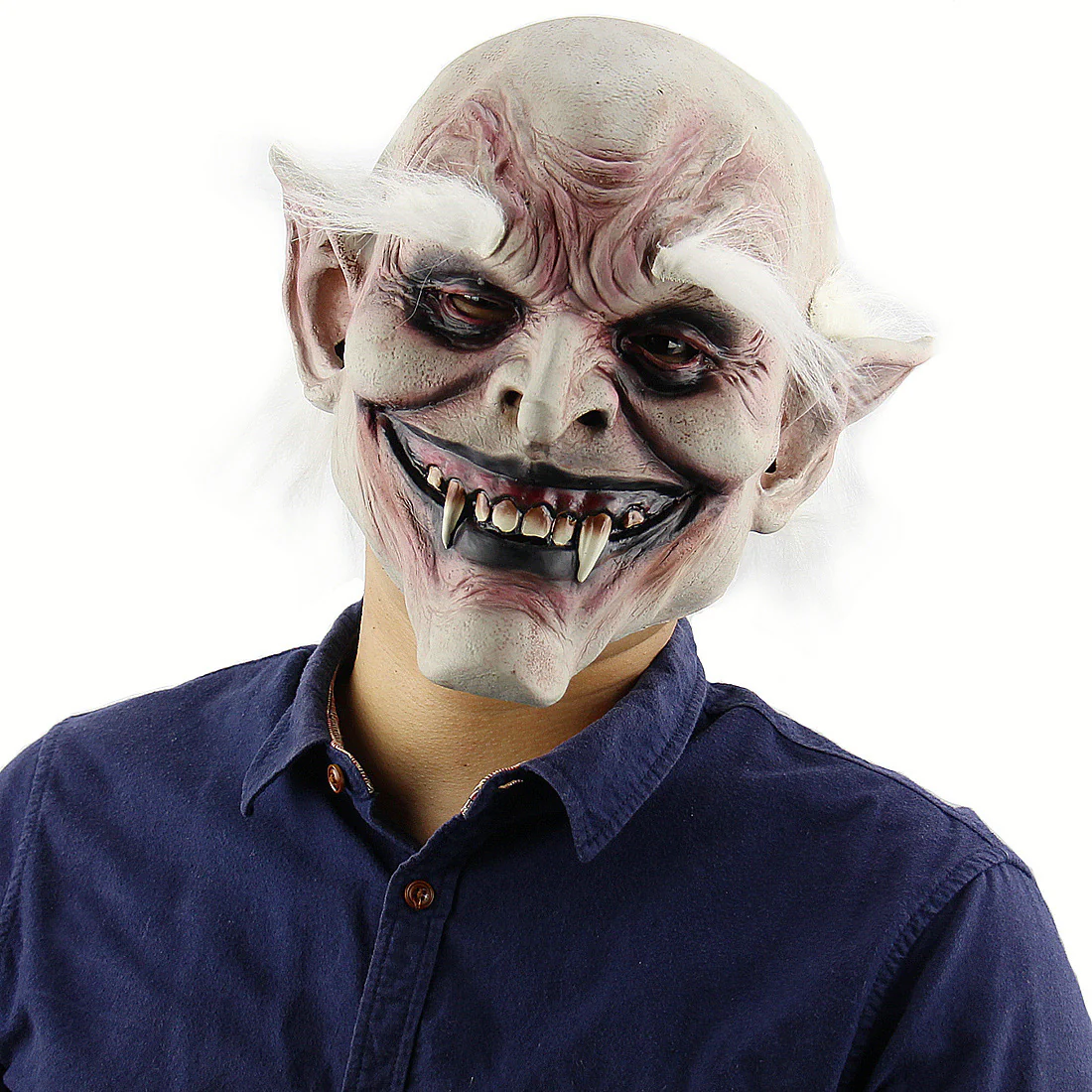 Halloween Zombie Mask Realistic Latex Cosplay Haunted - Image 2