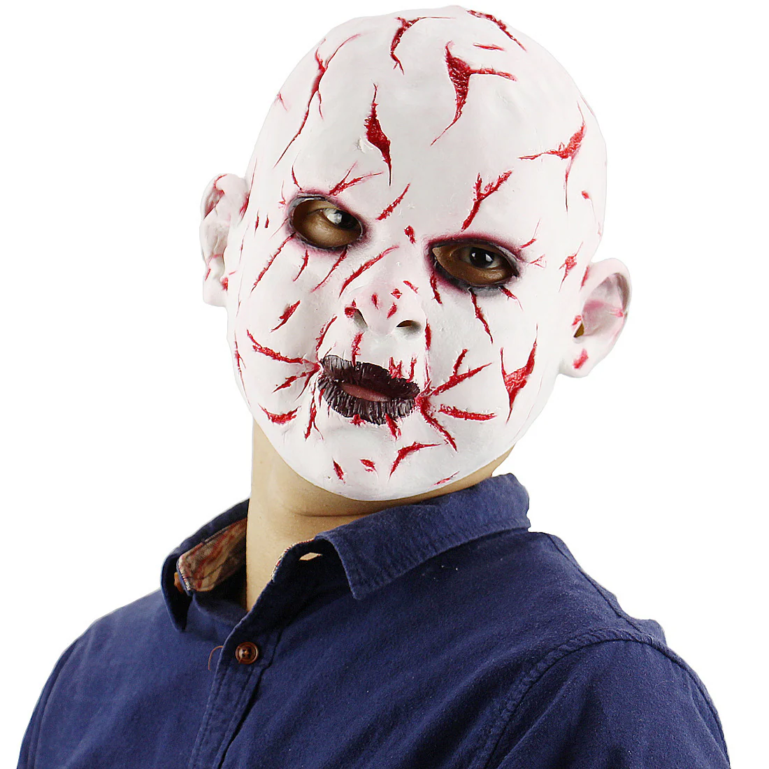 Halloween Zombie Mask Realistic Latex Cosplay Haunted - Image 4