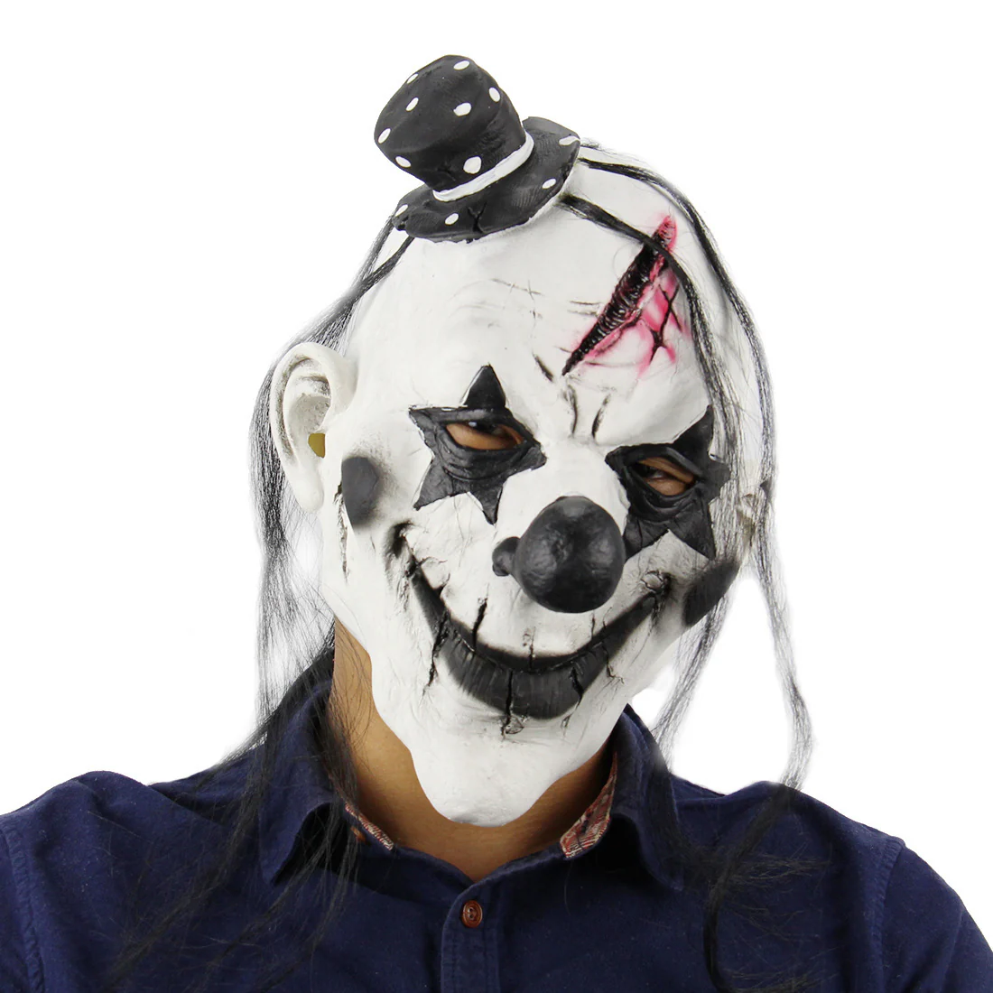 Halloween Zombie Mask Realistic Latex Cosplay Haunted - Image 8