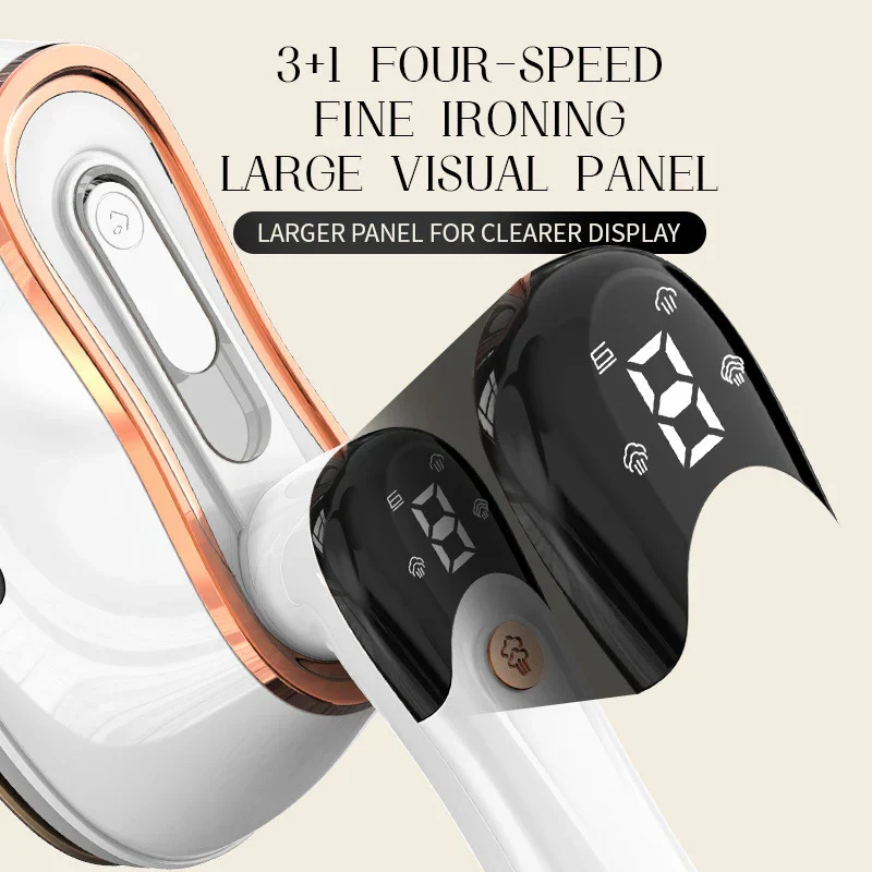 Handheld Steam Iron Foldable 4 In 1 Garment Steamer 1200W 110 To 240V Back To School Fall 2025 - Image 3