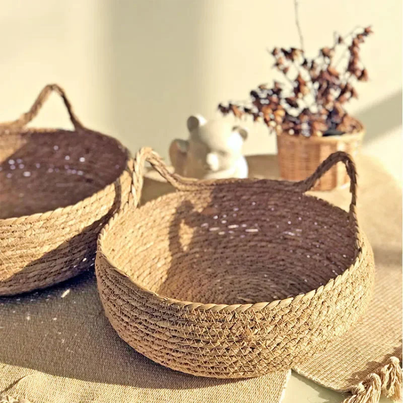 Handmade Vine Woven Cat Nest - Detachable Washable Winter Warmth Pad for Pet Supplies - Image 3