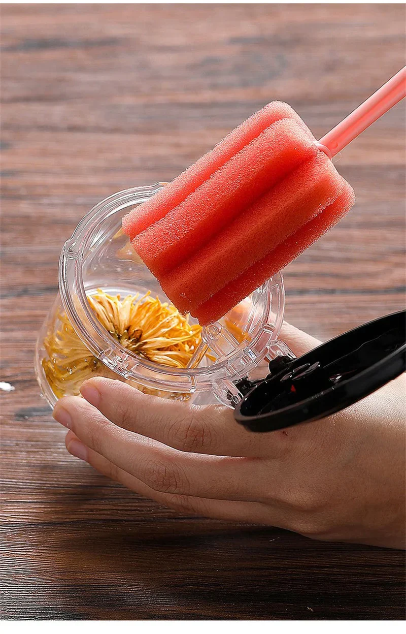 Heat Resistant Glass Teapot With One Click Filter Tea Maker - Image 14