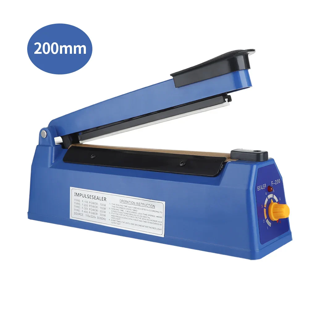 Heat Sealer 8 Inch Handheld Impulse Bag Sealer Compact Packaging Tool Fall 2025 Airtight Food Storage - Image 8