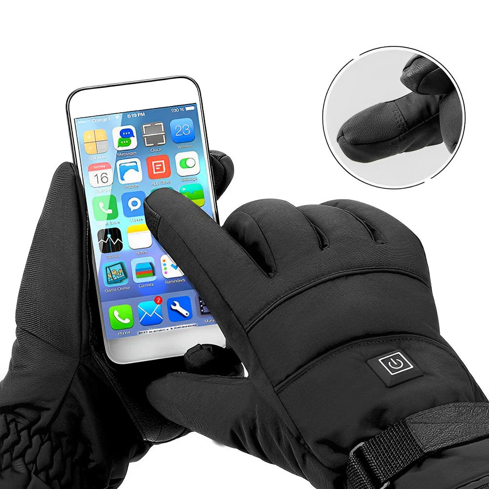 Heated Gloves Battery Heated Winter Gloves 8 Hour Warmth - Image 3