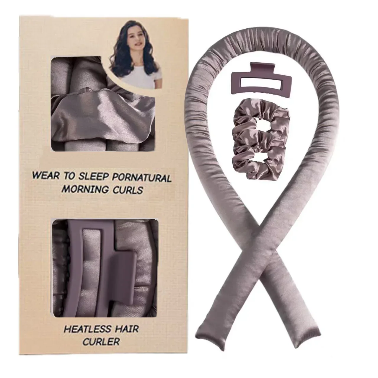 Heatless Hair Curlers Silk Headband Ribbon Rollers Overnight No Heat Styling Tool Sleep Curls 2025 - Image 11