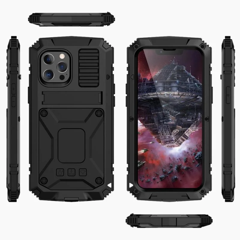 Heavy Duty Phone Case Rugged Armor Slim Shockproof Design - Image 5