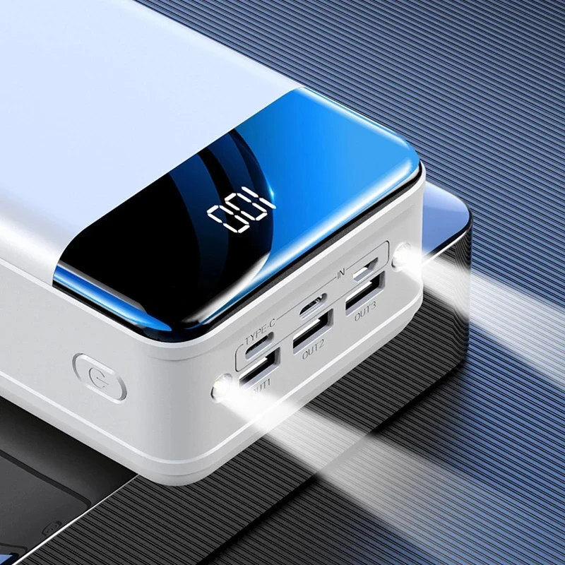 High-Capacity 50000mAh Portable Power Bank with LED Display for iPhone 13, Samsung S22, and Xiaomi - Image 3