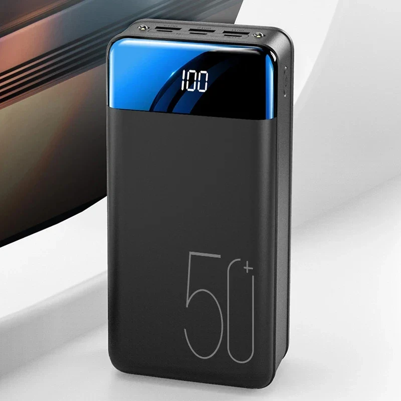 High-Capacity 50000mAh Portable Power Bank with LED Display for iPhone 13, Samsung S22, and Xiaomi - Image 6