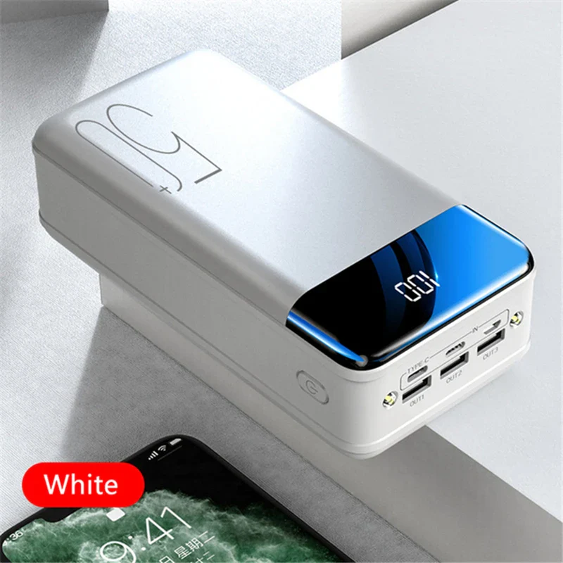 High-Capacity 50000mAh Portable Power Bank with LED Display for iPhone 13, Samsung S22, and Xiaomi - Image 7