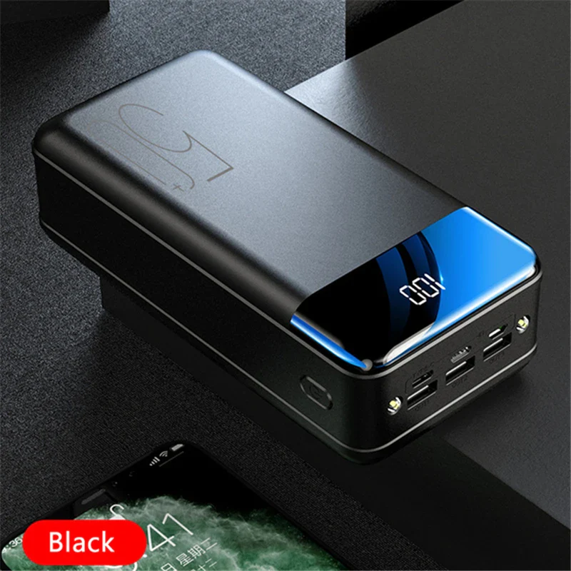 High-Capacity 50000mAh Portable Power Bank with LED Display for iPhone 13, Samsung S22, and Xiaomi - Image 8