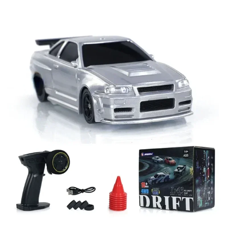 High-Speed 2.4G RC Drift Car - 4WD Remote Control Mini Racing Toy for Boys, Gift Idea - Image 8