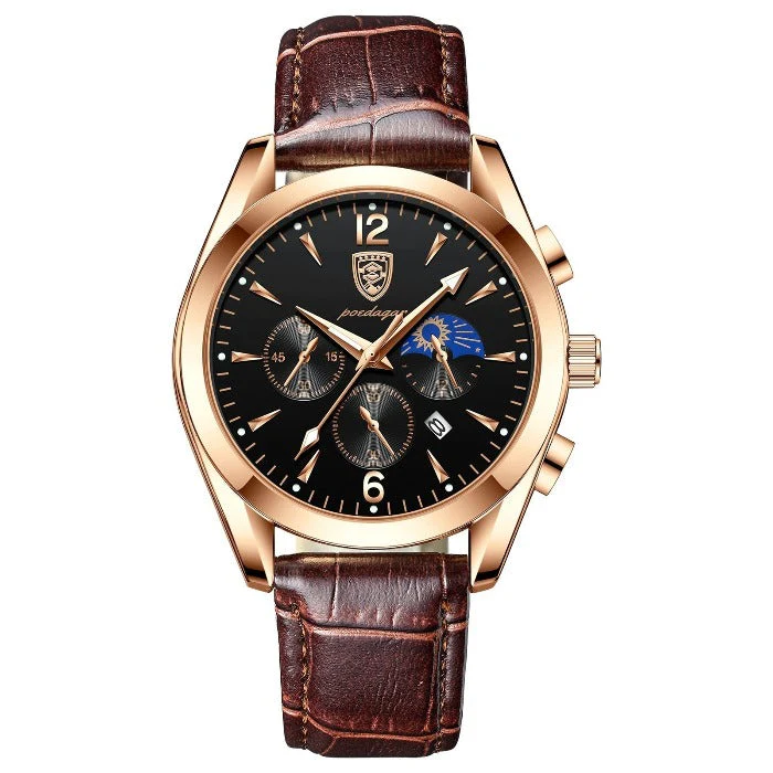 High-Quality men's analog watch – classic stainless steel design, waterproof, for all occasions - Image 3