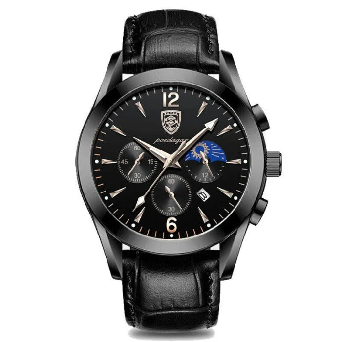 High-Quality men's analog watch – classic stainless steel design, waterproof, for all occasions - Image 6