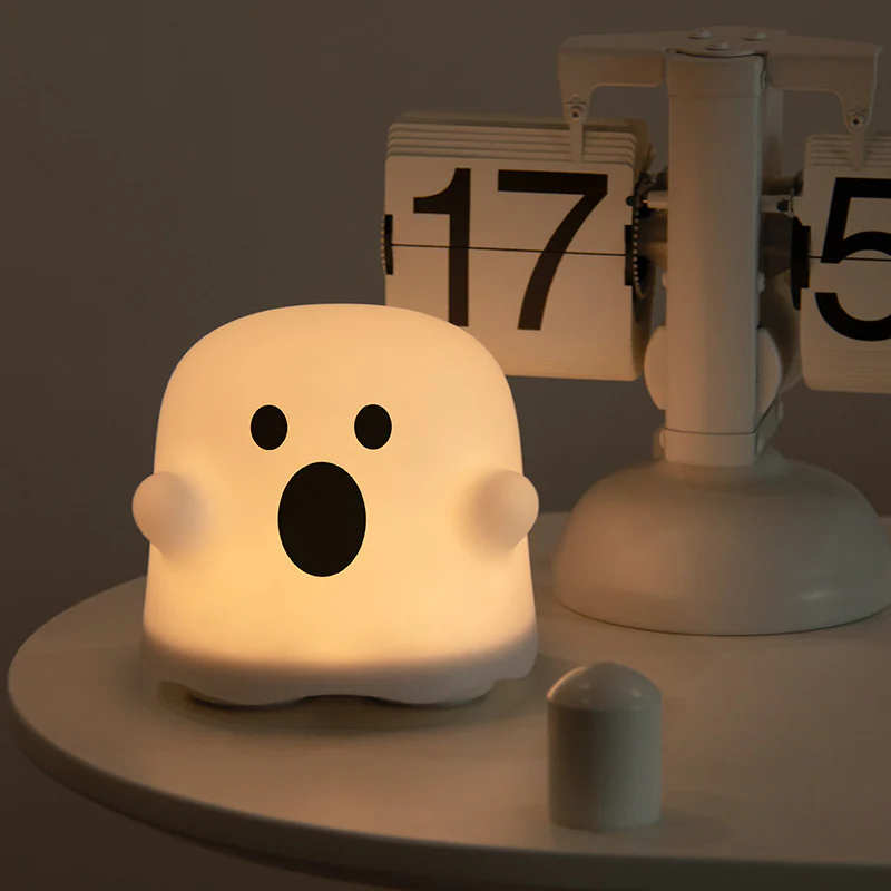 Silicone Night Light Touch Lamp Bedside Cute Halloween - Image 11